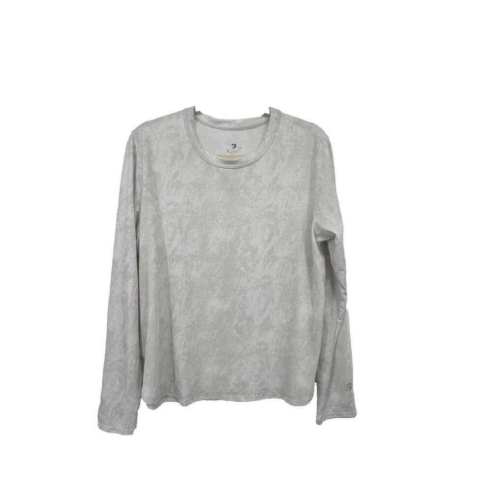 Kuhl Womens Konstance Long Sleeve Top Sz XL UPF 50 Lightweight Athleisure Hiking